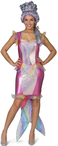 Das Kostümland Meerjungfrau Kostüm Kleid Mandy für Damen - Rosa 44/46 Das Kostümland Meerjungfrau Kostüm Kleid Mandy für Damen - Rosa 44/46 von Das Kostümland