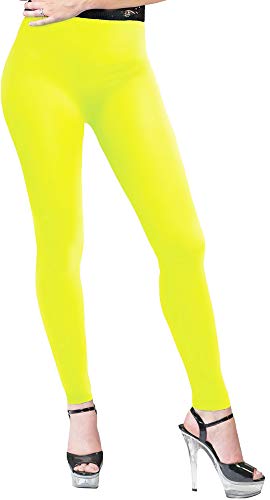 Das Kostümland Neon Leggings - Fluo Gelb von Das Kostümland