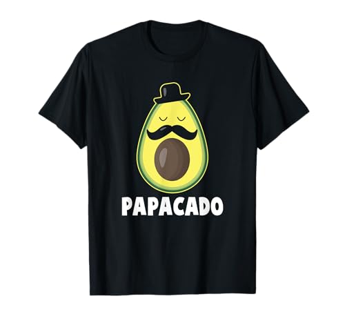 Lustige Papacado Veganer Papa Avocado Herren T-Shirt Lustige Papacado Veganer Papa Avocado Herren T-Shirt von Das Unternehmen Funny Avocado Men's Shirt Store