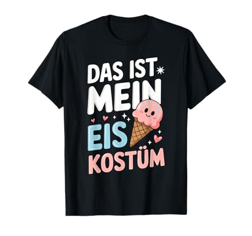 Das ist mein Eis Kostüm Karneval Designs - Eiscreme Karneval Fasching T-Shirt - Unisex Erwachsene und Kinder - Schwarz - S Das ist mein Eis Kostüm Karneval Designs - Eiscreme Karneval Fasching T-Shirt - Unisex Erwachsene und Kinder - Schwarz - S von Das ist mein Eis Kostüm Karneval Designs