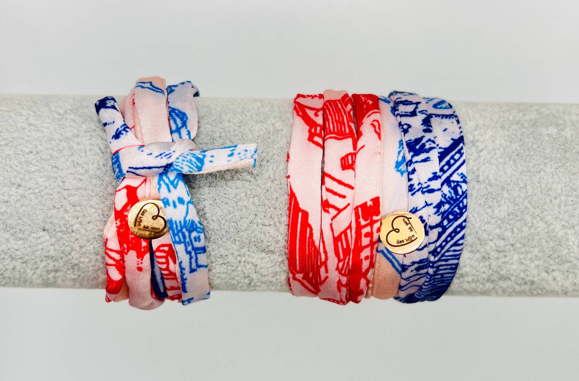 Seidenarmband Wickelarmband Freundschaftsarmband Neu Diy Armbänder Aus Seide Geschenk Für Freundinnen Weihnachtsgeschenk von DasHaettIchGern