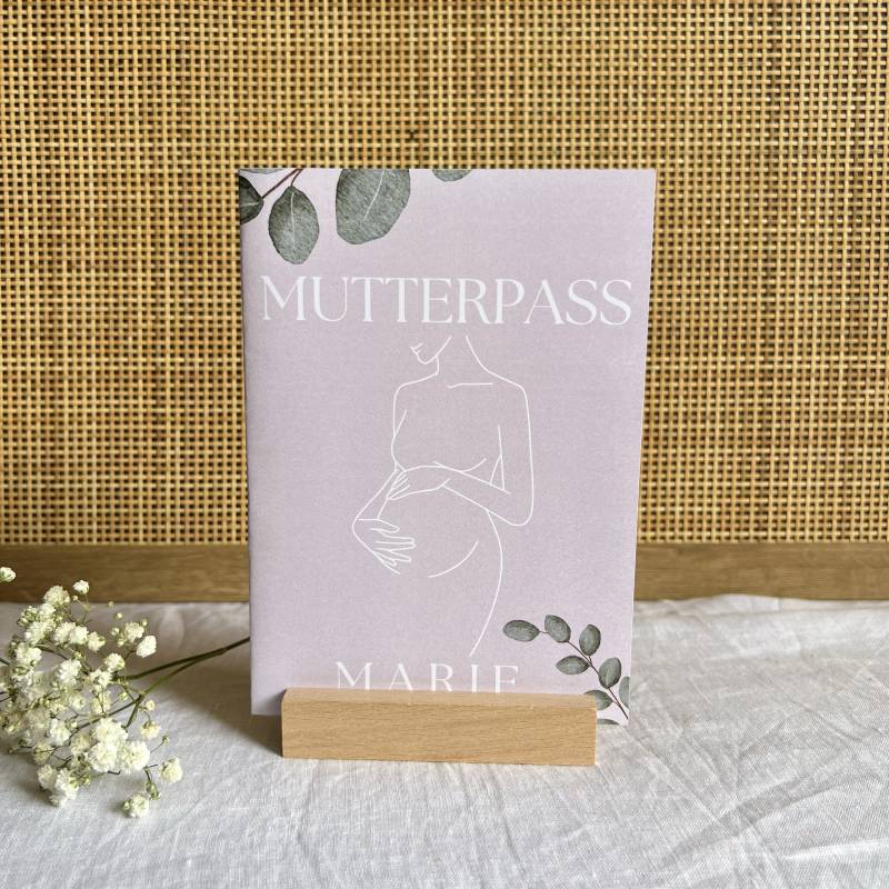 Mutterpasshülle Personalisiert Mit Namen | Hülle Für Deutschen Mutterpass von DasKleineGlueck