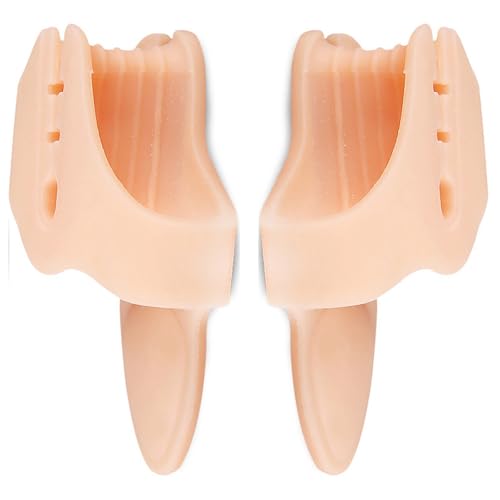 1 Paar Zehenspreizer, Ballenzeh-Korrektor mit 2 Schlaufen, einfach zu bedienen, Zehenspreizer für Damen und Herren, überlappende Zehen von Dasbsug