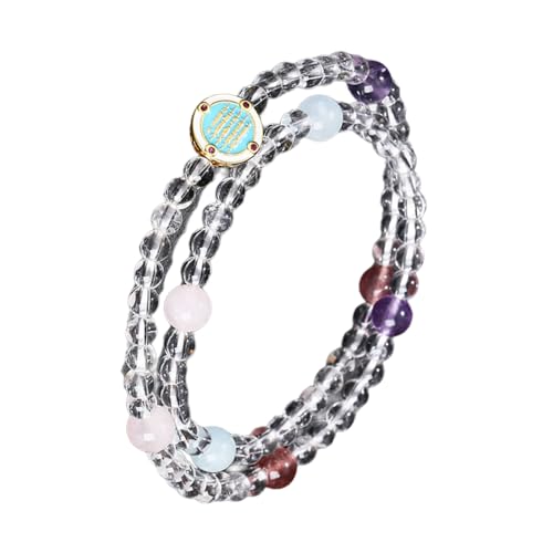 2 verstellbare Kristallperlen, modische Perlen, Party-Handgelenkschmuck, Kristallstruktur, geeignet für Damen, verstellbare Länge, Einheitsgröße, Wie beschrieben von Dasbsug