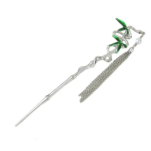 Antike Metall-Haarspange für Damen, mit Fransen, rutschfest, Essstäbchen, Haarspange, Haarklammer für Haarstyling-Dekorationen, formelle Veranstaltungen von Dasbsug