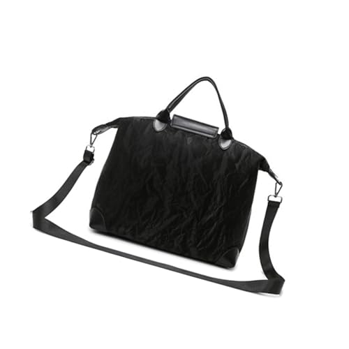 Auslaufsicherer Turnbeutel mit geräumigem Fach und verstellbarem Riemen, Crossbody-Tasche für Fitness, Reisen, Geschäftsreisen, leichte Flugfreundliche Reisetaschen, Schwarz , Mass Beauty von Dasbsug