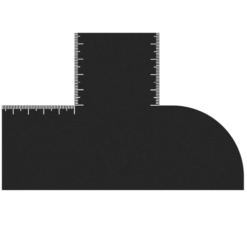 Bartformwerkzeug, Haaransätze, Friseur-Erweiterungskarte, Haarstyling-Zubehör für Männer, Shaper mit Skalen-Vorlage für Mann von Dasbsug