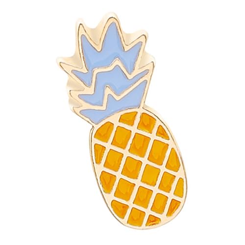 Cartoon-Obst-Brosche, niedlich, Legierung, auffällig, Kleidung, Schmuck, einzigartiges Obst-Abzeichen für Jugendliche und Jugendliche, modisches Accessoire, Einheitsgröße, Wie beschrieben von Dasbsug