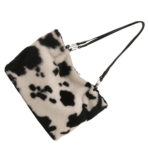 Damentasche im koreanischen Stil, Schulter-Plüsch-Griff oben, große Kapazität, Achsel-Handtasche, All-Matching, Einkaufen, koreanische Stile, Handtasche, passend zu Schultern, Plüsch-Achselhöhle von Dasbsug