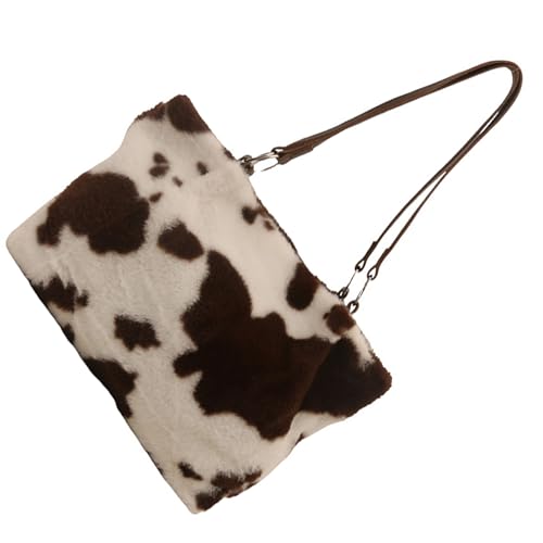 Damentasche im koreanischen Stil, Schulter-Plüsch-Griff oben, große Kapazität, Achsel-Handtasche, All-Matching, Einkaufen, koreanische Stile, Handtasche, passend zu Schultern, Plüsch-Achselhöhle von Dasbsug