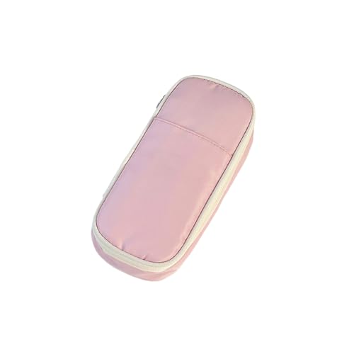 Dasbsug Große Kapazität Federmäppchen Tragbare Reise Bleistifte Beutel mit mehreren Fächern Stift-Organizer für Schulbedarf Bleistift Organizer, B von Dasbsug