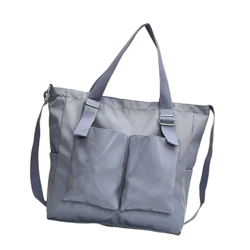 Dasbsug Handtasche für Damen, mit Taschen, Laptop-Arbeit, Umhängetasche, Schultertasche, Tragegriff oben, Handtasche, Crossbody, blau, One Size von Dasbsug