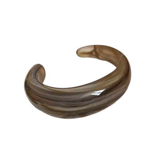 Dasbsug Minimalistisch durchscheinendes Kunstharz, weiche Farbe, Blumen-Kunst, tragbarer Schmuck für besondere Anlässe, Harz für Frauen, Einheitsgröße, Wie beschrieben von Dasbsug