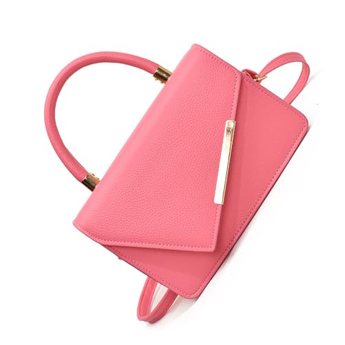 Dasbsug Modische Damen-Umhängetasche aus PU-Leder mit verstellbarem Riemen für lässige Einkäufe, kleine Umhängetasche, Geldbörse, PU-Ledertasche, a, One Size von Dasbsug