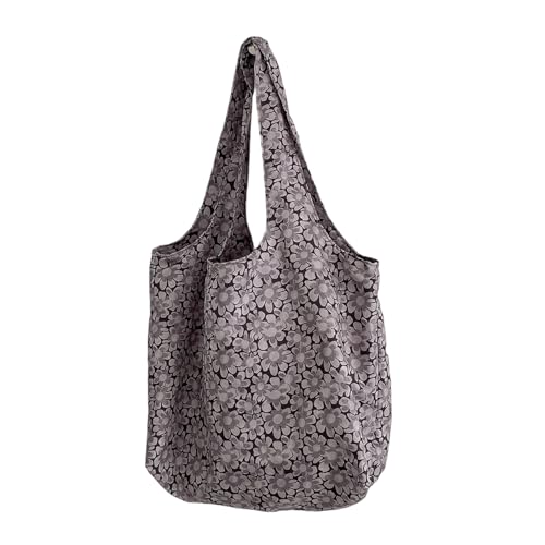Dasbsug Praktische Umhängetasche aus Nylongewebe für Damen, stilvolle und praktische lässige Shopper Handtasche für Studenten und professionelle lässige Nylon-Umhängetasche für Damen, Schwarz , One von Dasbsug