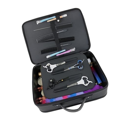 Dasbsug Reise-Haartrimmer-Tragetasche, Friseurbedarf, Styling-Werkzeug, Organizer, Aufbewahrungstasche, Geschenke, Haarstyling-Werkzeuge, Organizer, Reisetasche, mehrfarbig, big, Mass Beauty von Dasbsug