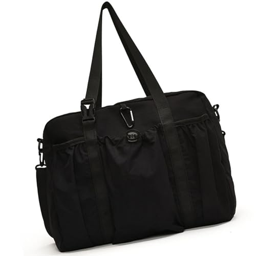 Dasbsug Toted Geldbörse Crossbody-Tasche mit Tasche Tragegriff oben Schulterhandtaschen Umhängetasche trendige Schultertasche für Frauen, Schwarz , One Size von Dasbsug