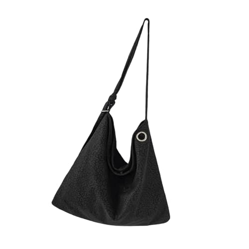 Dasbsug Übergroße Tasche mit Leopardenmuster und mehreren Tragemöglichkeiten, leicht, praktisch, Nylon, für den täglichen Gebrauch, Geschäftsreise, praktische Tasche mit Leopardenmuster, Schwarz , One von Dasbsug