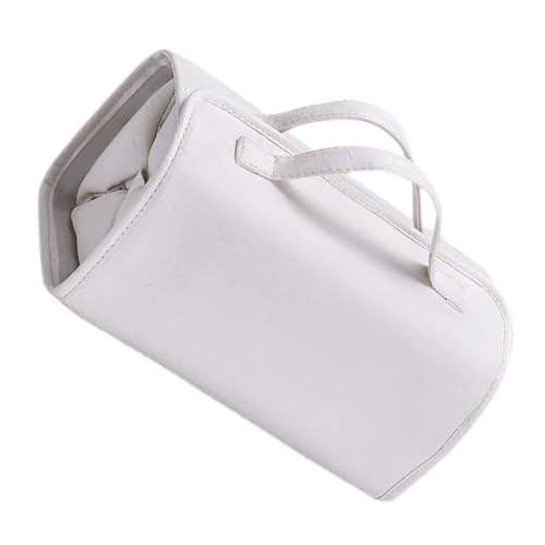 Kompakte Reise-Kosmetiktasche mit 4 herausnehmbaren transparenten Fächern, wasserdicht und faltbar, Make-up-Tasche für Reisen, unverzichtbarer Organizer mit mehreren Fächern, weiß, Mass Beauty Kompakte Reise-Kosmetiktasche mit 4 herausnehmbaren transparenten Fächern, wasserdicht und faltbar, Make-up-Tasche für Reisen, unverzichtbarer Organizer mit mehreren Fächern, weiß, Mass Beauty von Dasbsug