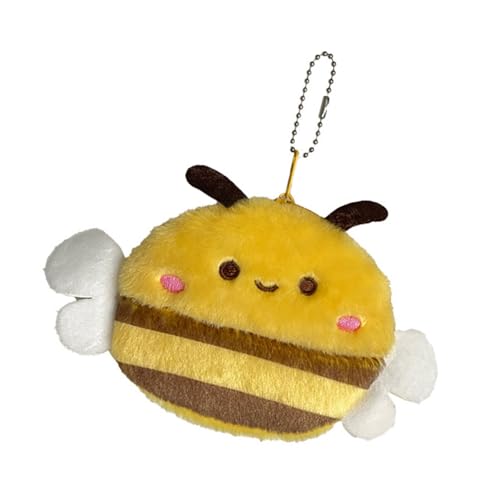 Lovely Bees Wallets Plush Coin Purse Pendant Animal Change Money Bag Headphone Storage Decorative Wallet Cartoon Animal Coin Bees Headphone Storage Pendant Plush Change von Dasbsug