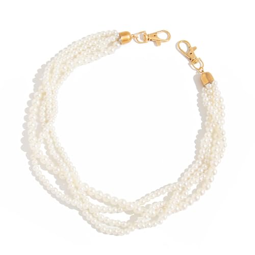 Mehrzweck-Perlen-Schmuck-Accessoire, tragbar für Frauen, stabile Handarbeit, ergänzt verschiedene Stile, tragen Sie Kunstperlen-Gürtel von Dasbsug