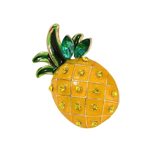 Moderne Obstnadel aus Legierung mit langlebiger Oberfläche, Modeschmuck, Zubehör, ideal für Geschenke und Mode-Enthusiasten, robuste Obstnadel aus Legierung, Einheitsgröße, Wie beschrieben von Dasbsug