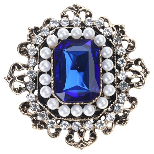 Modische Brosche, Kristall-Brosche, stilvolle Kleidungsnadel, feste Kleidung, Pullover, modische Kleidung, Schmuck, Accessoire, eleganter Schmuck, Weiß, Wie beschrieben von Dasbsug