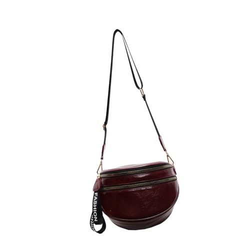 Modische Damen-Unterarmtasche aus PU-Leder, Schultertasche, geeignet für Pendler, Einkaufen oder Reisen für den täglichen Gebrauch, B, One Size von Dasbsug