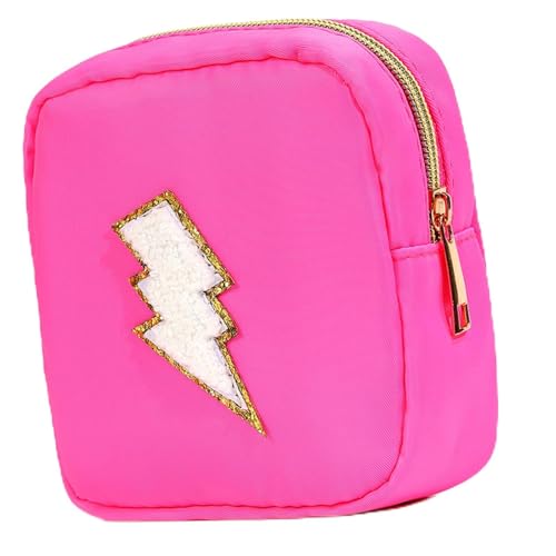 Praktische Nylon-Make-up-Tasche, modische Kameratasche, lässige Kosmetiktasche für den täglichen Gebrauch und Reiseorganisation, Reise-Make-up-Organizer, C, Mass Beauty von Dasbsug