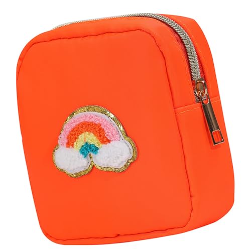 Praktische Nylon-Make-up-Tasche, modische Kameratasche, lässige Kosmetiktasche für den täglichen Gebrauch und Reiseorganisation, Reise-Make-up-Organizer, D, Mass Beauty von Dasbsug