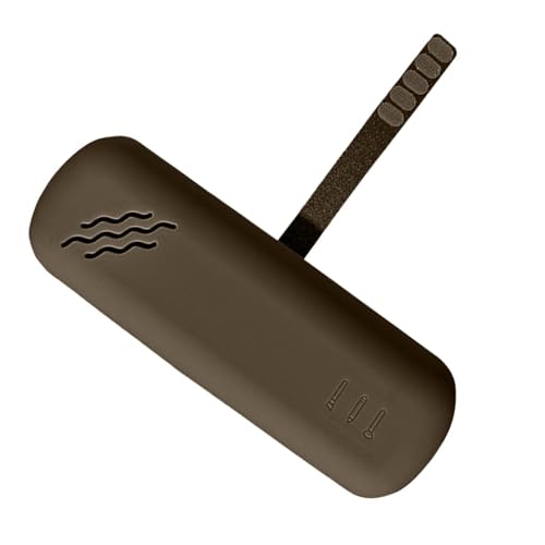 Silikon-Make-up-Pinsel-Halter, Kosmetikpinsel-Etui, Reisezubehör, Reise-Kosmetikpinsel, Make-up-Organizer-Tasche, coffee, Mass Beauty von Dasbsug