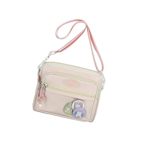 Stilvolle Nylontasche mit reichlich Stauraum, Schultertasche, lässige Umhängetasche für Modebegeisterte und Büroanfänger, Dekorationstasche, a, One Size von Dasbsug