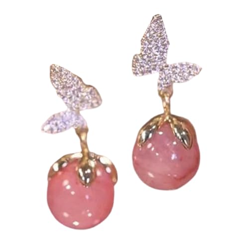 Stilvolle Schmetterlings-Ohrringe, Damen-Schmuck, trendiges Damen-Accessoire für Jubiläen und Geburtstage, Schmetterlings-baumeln von Dasbsug