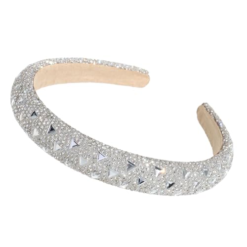 Stilvolle Strass-verzierte Kopfbedeckung, Haarschmuck, bequemes Tragen für Fotoshootings, Bankette, den täglichen Gebrauch, Party, Hochzeit, Haar-Accessoire von Dasbsug
