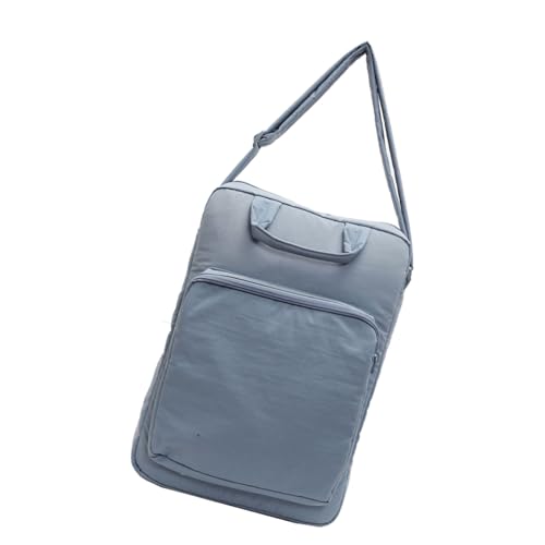 Tragbare und praktische Nylon-Handtasche für Damen, Tablet-Umhängetasche, Umhängetasche, geeignet für Tablets, den täglichen Gebrauch, blau, One Size von Dasbsug