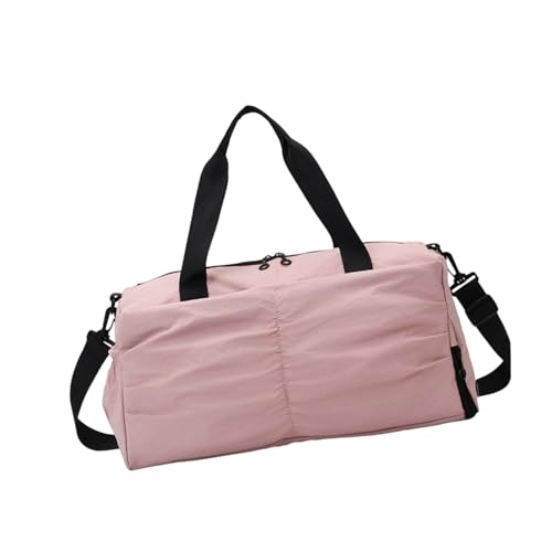 Wasserabweisender Oxford-Turnbeutel mit separaten Nass- und Trockenfächern für Reisen, Sportausrüstung, Aufbewahrung und Handgepäck, geräumige Fitness-Tasche mit Fächern, B, Mass Beauty von Dasbsug