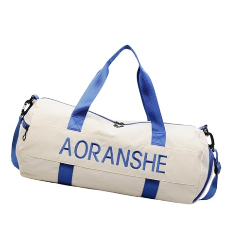 Wasserdichte Reisetasche für Wochenenden, Übernachtungen, Handgepäck, persönliche Gegenstände, Sport, Fitnessstudio, Handtaschen für Damen, Reisetasche, blau, Mass Beauty von Dasbsug