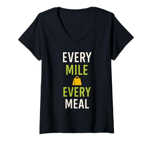 Damen Essenslieferant Gig Hustle Rider Courier Regentag T-Shirt mit V-Ausschnitt Damen Essenslieferant Gig Hustle Rider Courier Regentag T-Shirt mit V-Ausschnitt von Dasher Life Funny Delivery Guy Urban Crew Gift