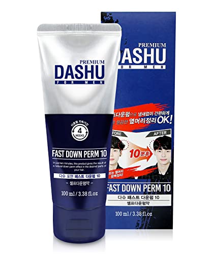 DASHU Premium Fast Down Perm for Men 30oz - Instant Down Perm, Shine & Elasticity von Dashu