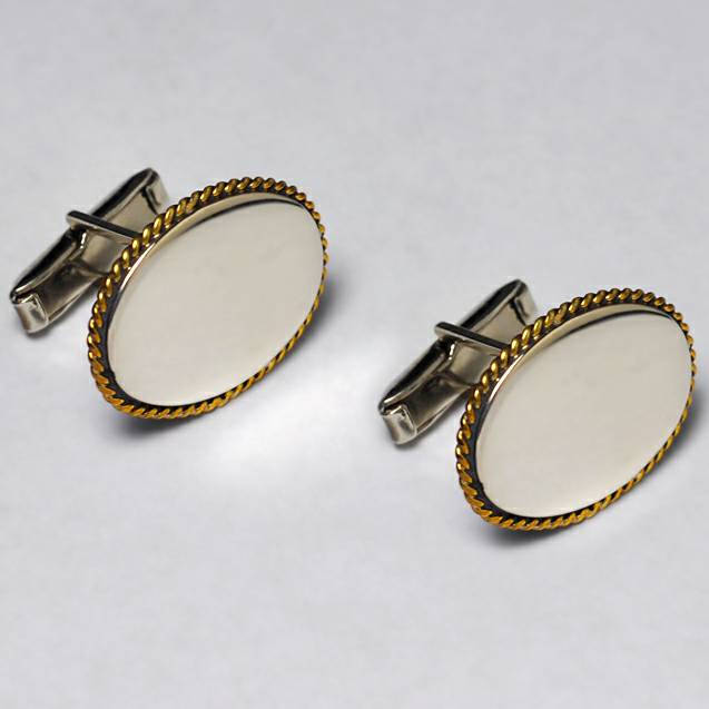 Custom Wedding Graved Groom Mens Cufflinks Sterling Silver, Unique Vintage Customized Jewelry, Geschenk Für Ihn von DasmanJewelry