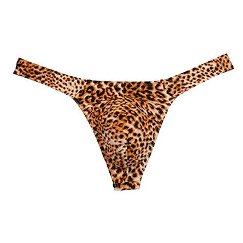 Damen Panties Leopard Drucken Slip Unterhose Reizwäsche Mini Spitze Slips Herren Seide Panties G-Strings Thongs T-Back Sexy Bikini Briefs Micro Thongs Unterwäsche Tanga Unterhose Dessous von Dasongff