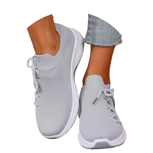 Damen Turnschuhe Sneaker Schuhe Damen Sportschuhe Laufschuhe Tennisschuhe 2025 Outdoor Running Damen Walkingschuhe StraßEnlaufschuhe Rutschfest Atmungsaktiv Leichtgewichts DäMpfende Arbeitsschuhe von Dasongff
