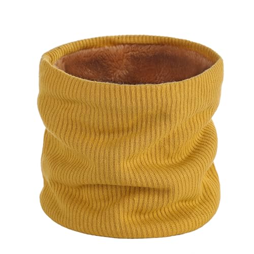 Dasongff Winter Halsschlauch Herren Damen,Schlauchtuch Herren Mit Fleece Futter,Schal HalswäRmer MäNner,Thermo Halstuch,Winddichte Loop Schal,Multifunktionstuch Neckwarmer von Dasongff