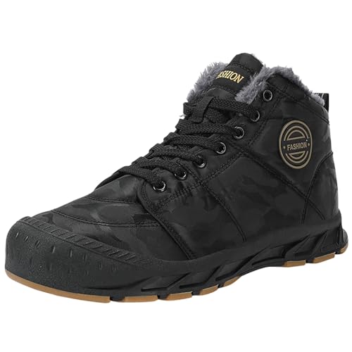 Dasongff Winterstiefel Warm GefüTtert Herren BarfußSchuhe Weiche Warme Schneestiefel Rutschfeste Bequem Winterschuhe Flach Outdoors Wanderschuhe Geeignet FüR Sport, Freizeit Und Partys Dasongff Winterstiefel Warm GefüTtert Herren BarfußSchuhe Weiche Warme Schneestiefel Rutschfeste Bequem Winterschuhe Flach Outdoors Wanderschuhe Geeignet FüR Sport, Freizeit Und Partys von Dasongff