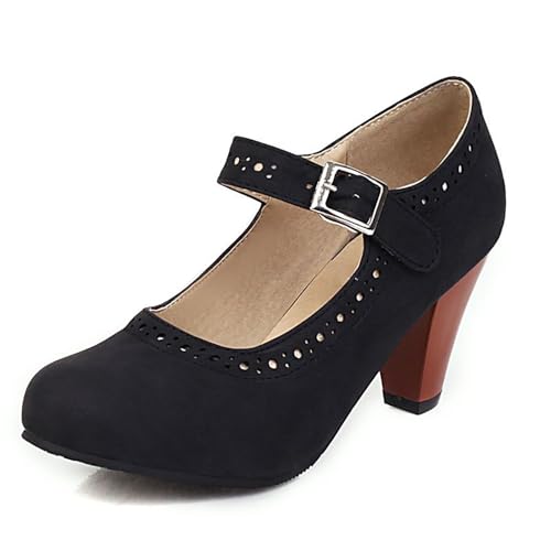 Halbschuhe Damen Elegant Mit Absatz - Mary Jane Schuhe Mit Riemchen Slip-On-Flachschuhe Profilsohle Blockabsatz Loafers Pu-Leder Einzelneschuhe Geschlossene Sandaletten Elegant Damenschuhe 2025 Halbschuhe Damen Elegant Mit Absatz - Mary Jane Schuhe Mit Riemchen Slip-On-Flachschuhe Profilsohle Blockabsatz Loafers Pu-Leder Einzelneschuhe Geschlossene Sandaletten Elegant Damenschuhe 2025 von Dasongff