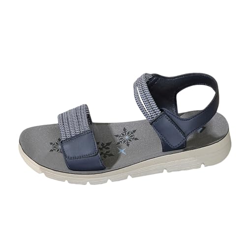 Orthopädische Sandalen Damen Hallux Valgus Sommer Flach Pantolette Leichte Mesh Strandsandalen Bequeme Big Toe Hausschuhe Elegant Breite Füße Casual Freizeitschuhe Pantolette Sommerschuhe von Dasongff