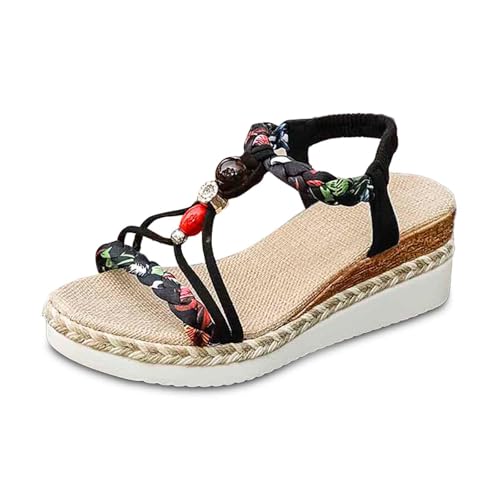 Orthopädische Sandalen Damen Hallux Valgus Sommer Flach Pantolette Leichte Mesh Strandsandalen Bequeme Big Toe Hausschuhe Elegant Breite Füße Sommerschuhe Casual Pantolette Freizeitschuhe von Dasongff