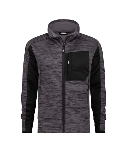 DASSY® Convex Midlayer-Jacke - Größe M - ANTHRAZITGRAU/SCHWARZ von Dassy