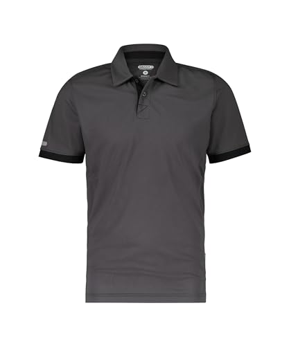DASSY® Traxion Poloshirt - Größe 2XL - ANTHRAZITGRAU/SCHWARZ von Dassy