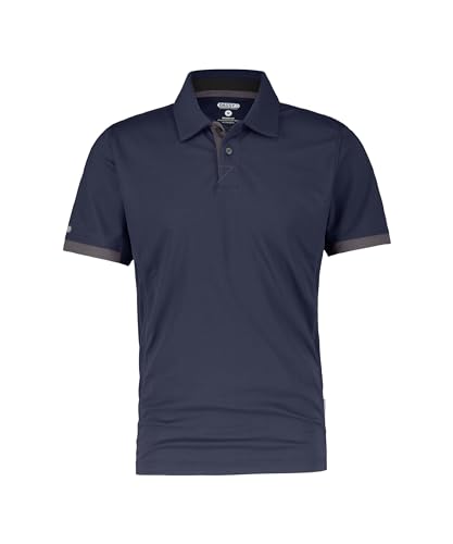 DASSY® Traxion Poloshirt - Größe M - NACHTBLAU/ANTHRAZITGRAU von Dassy